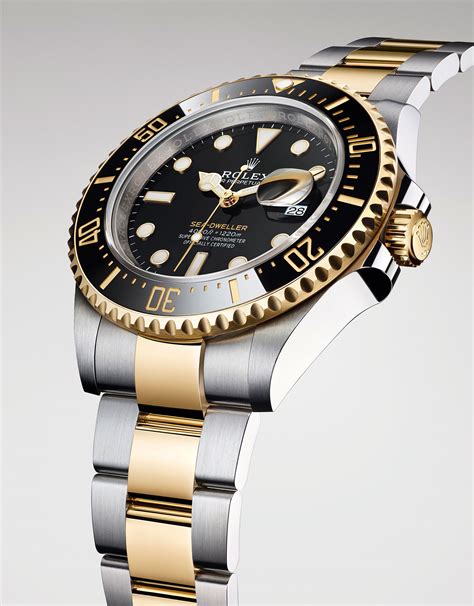 gold sea dweller rolex|Rolex Sea-Dweller watch price.